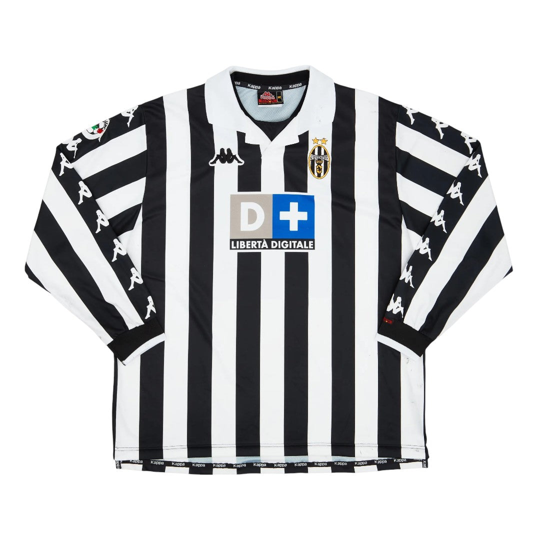 Juventus 1999-00 Home Shirt Longsleeve