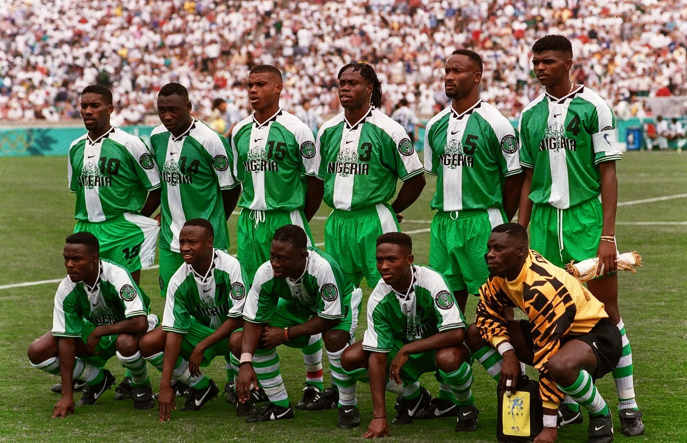 Nigeria 1996 Home Shirt