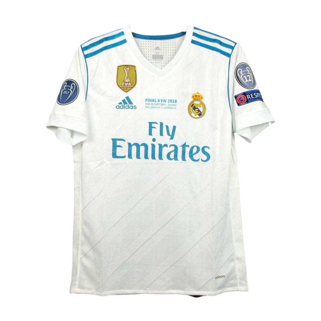 Real Madrid 2017-18 Final Home Shirt
