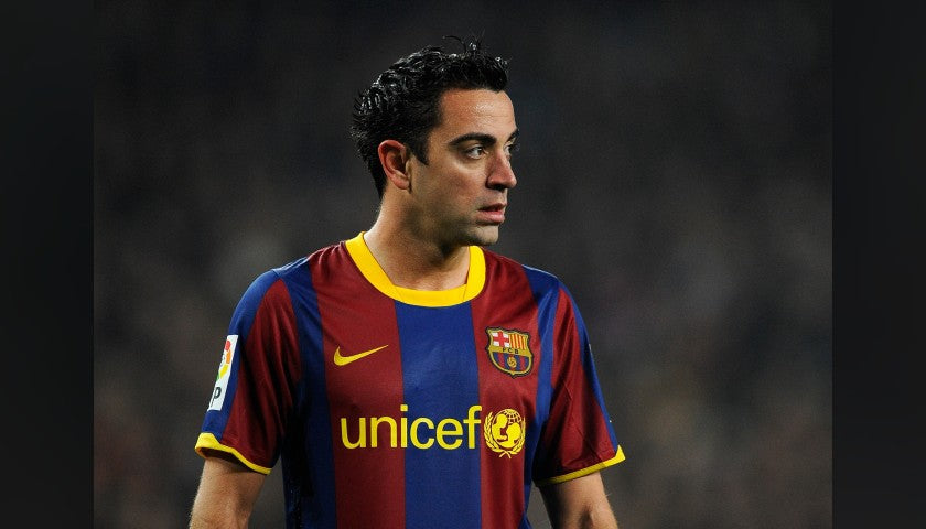 Barcelona 2010-11 Home Shirt, Xavi