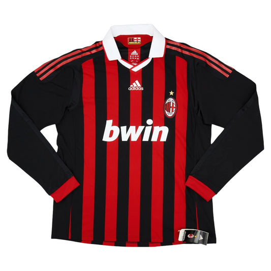 AC Milan 2009-10 Longsleeve Home Shirt