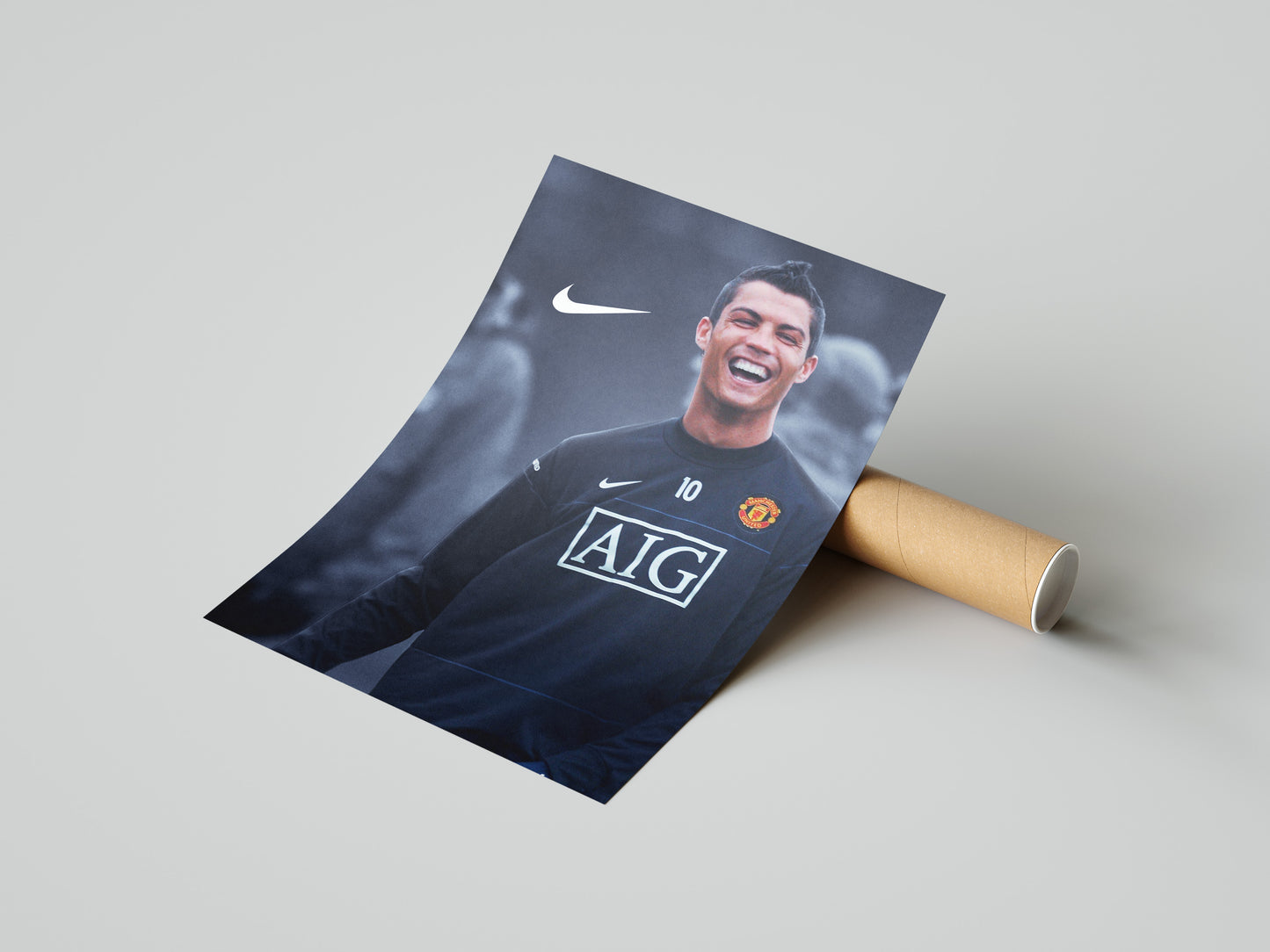 Cristiano Ronaldo Manchester United Poster