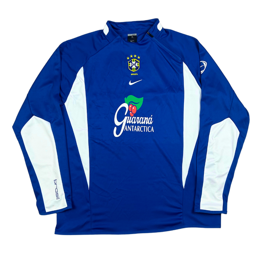 Brazil 2002 Blue Training Suit