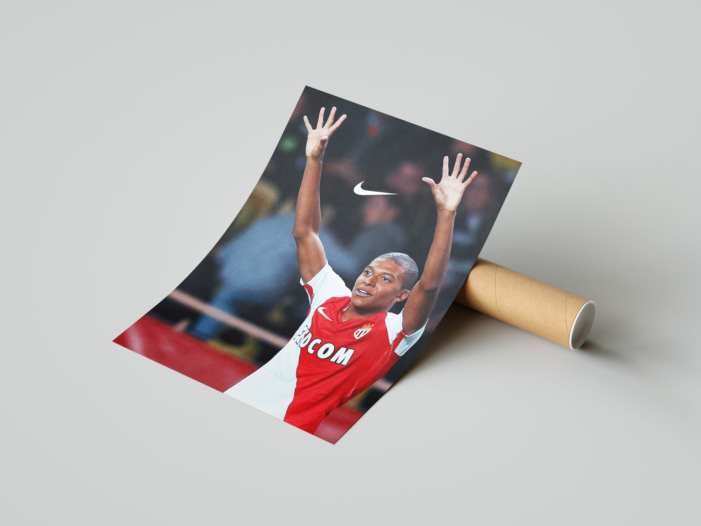 Mbappe x AS Monaco Poster