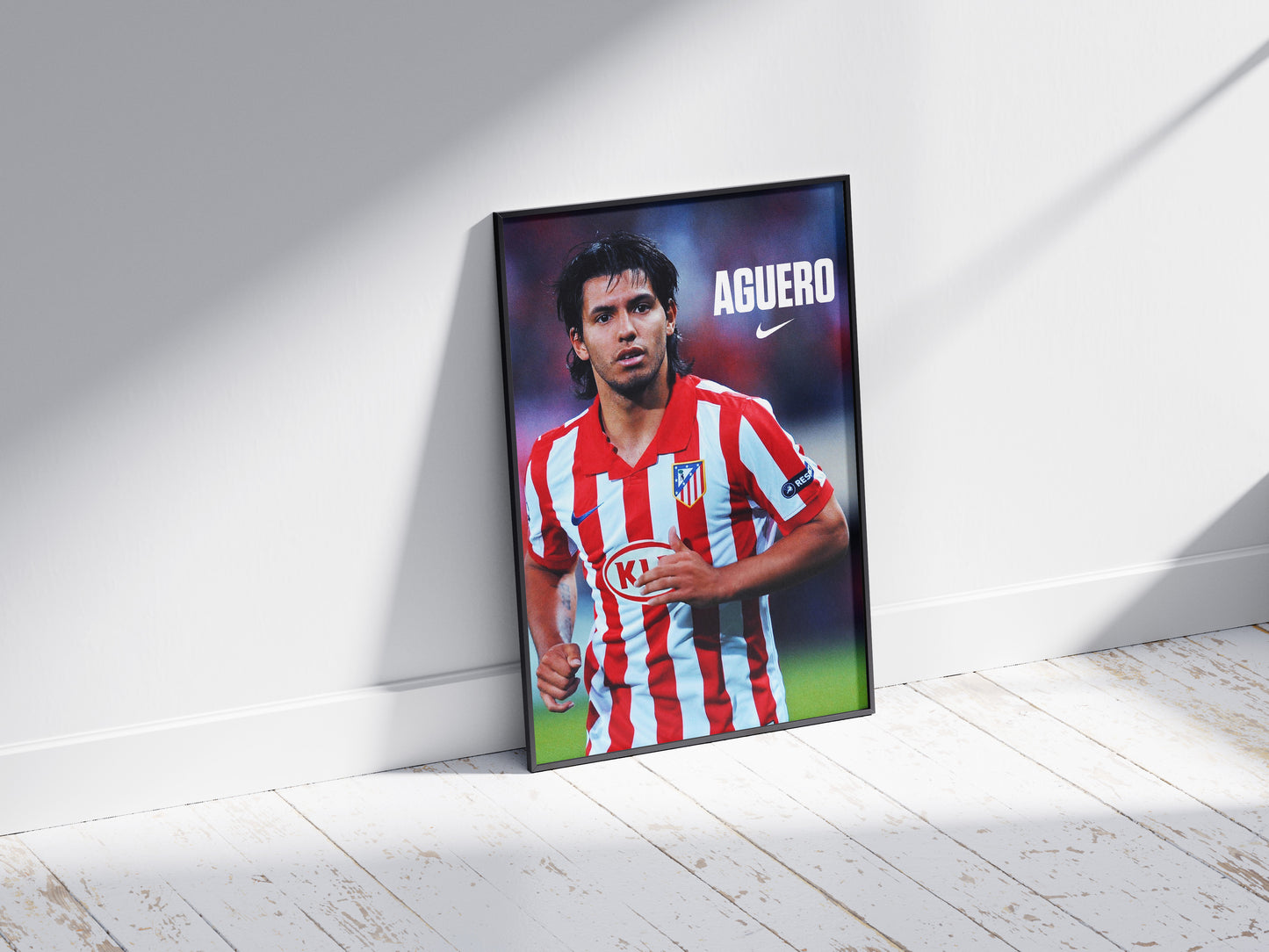 Sergio Aguero x Atletico Madrid Poster