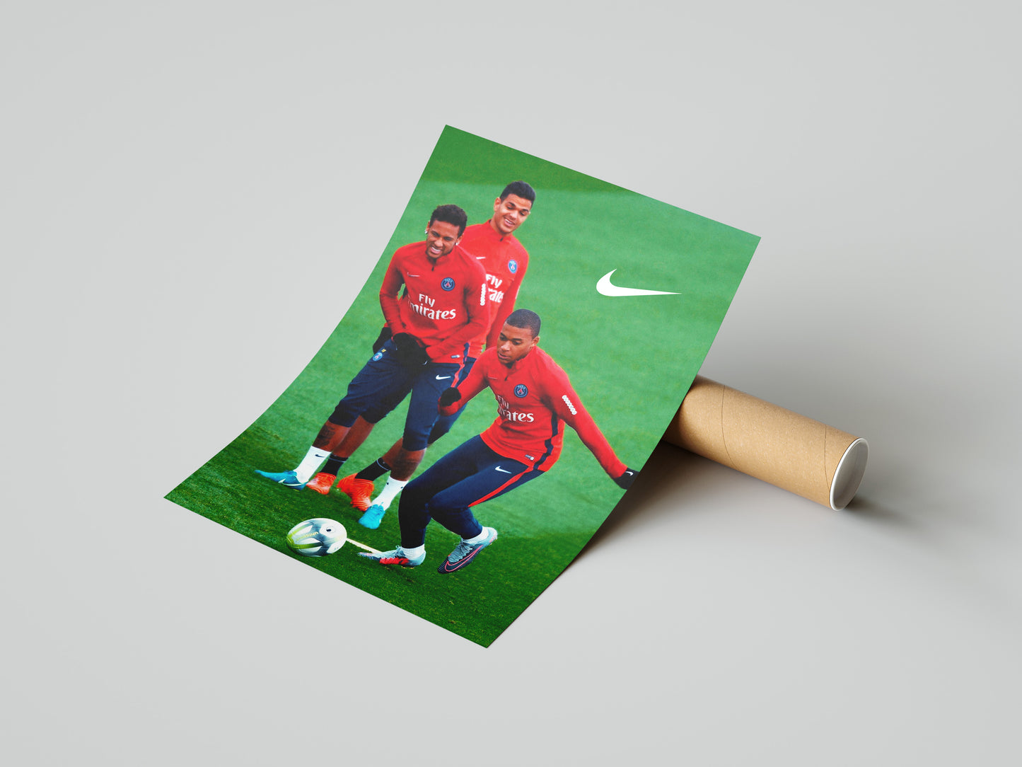 Ben Arfa x Neymar x Mbappe Poster