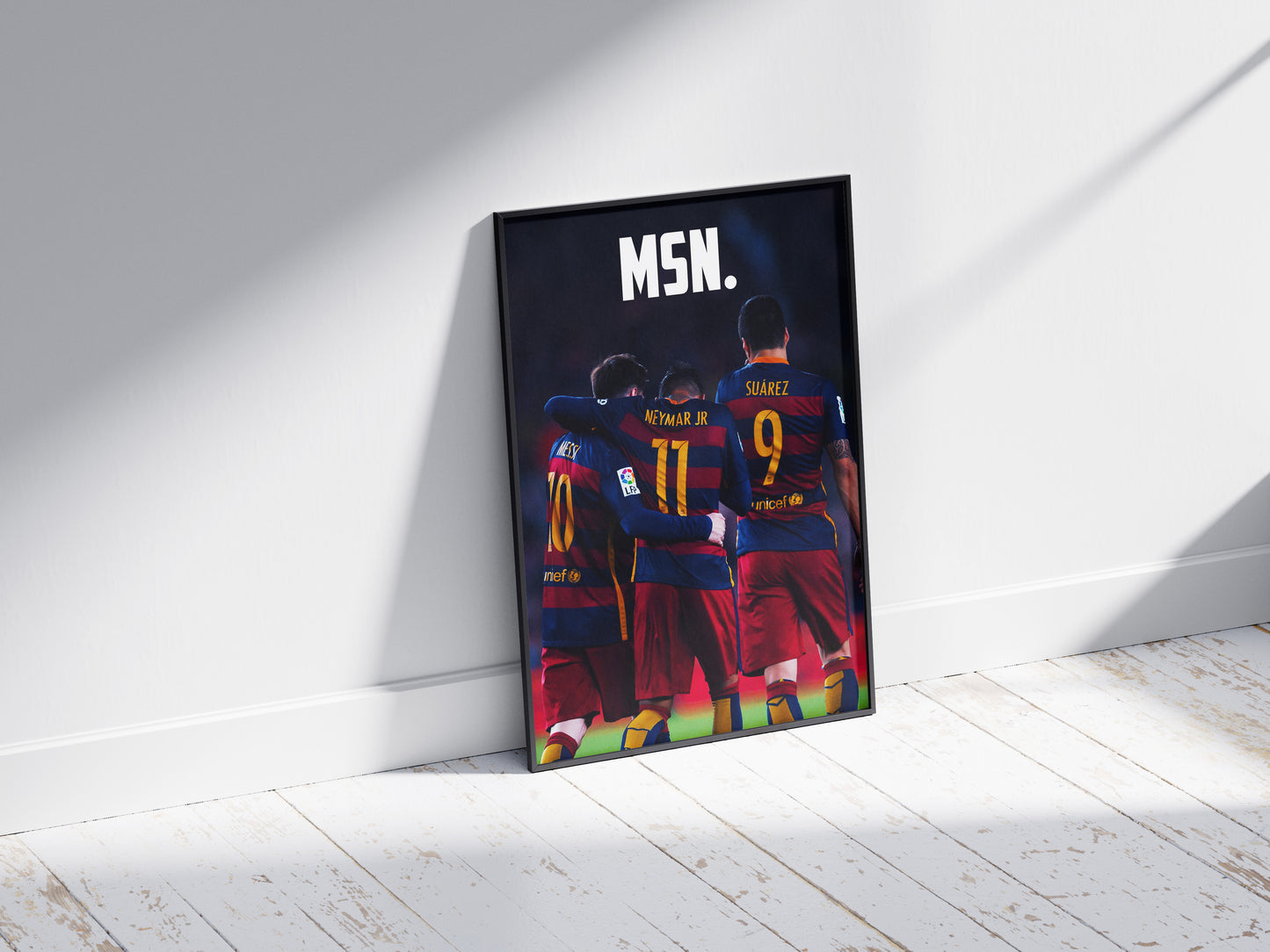 Messi, Neymar, Suarez "MSN" Poster