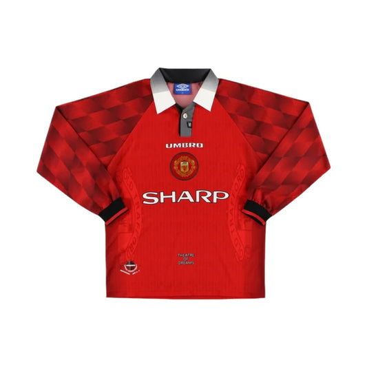 Manchester United 1996-97 Home Shirt Longsleeve