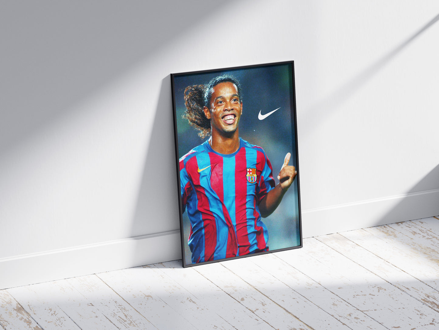 Ronaldinho Gaucho x Barcelona Poster