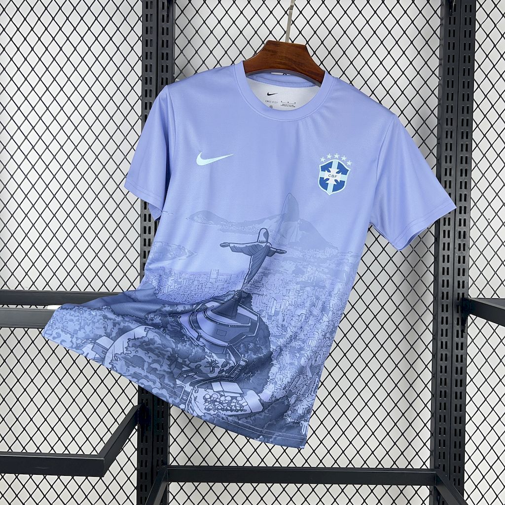 Brazil 2025 Blue Special Jersey
