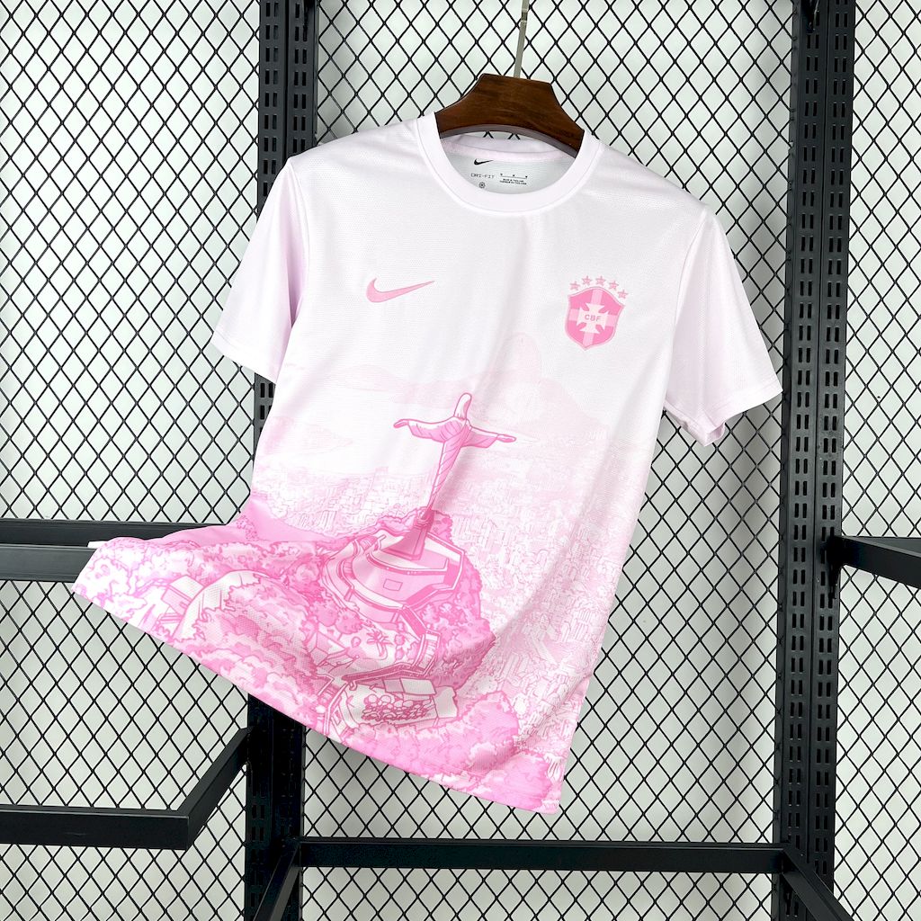 Brazil 2025 Pink Special Jersey