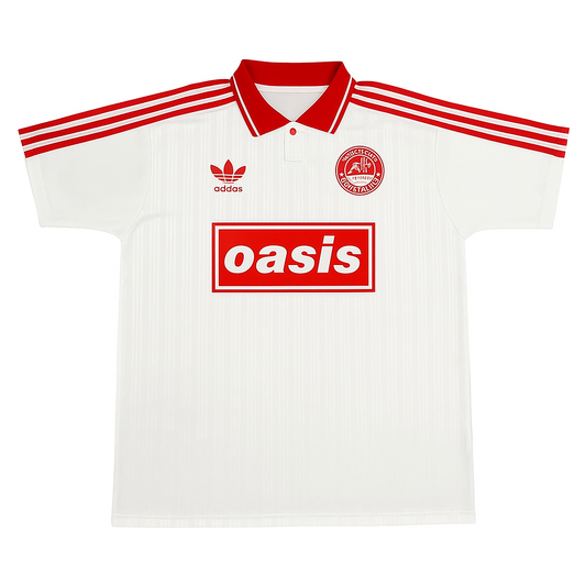 Adidas X Oasis Tour Jacquard Jersey Red