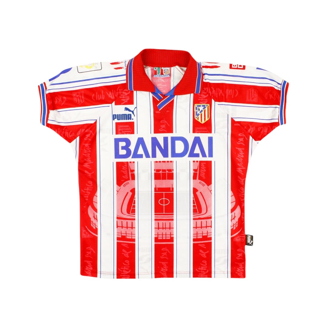 Atletico Madrid 1996-97 Home Shirt