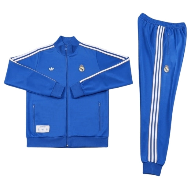 Real Madrid 2025-26 Training Blue Tracksuit