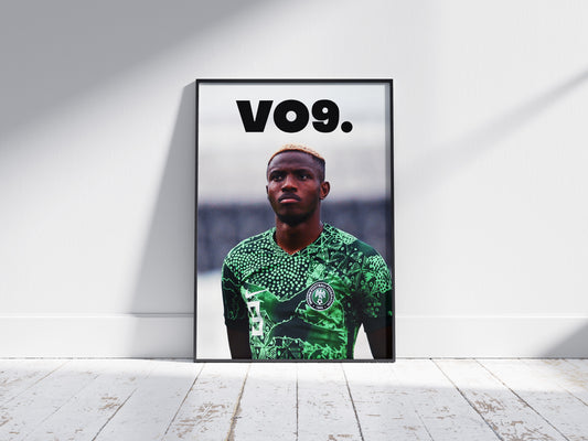 Victor Osimhen "VO9" Poster