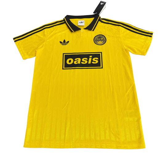 Adidas X Oasis Tour Jacquard Jersey Yellow