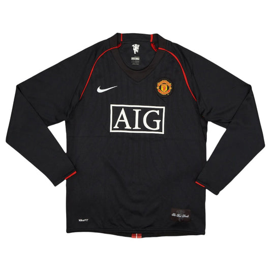 Manchester United 2007-09 Away Shirt Longsleeve