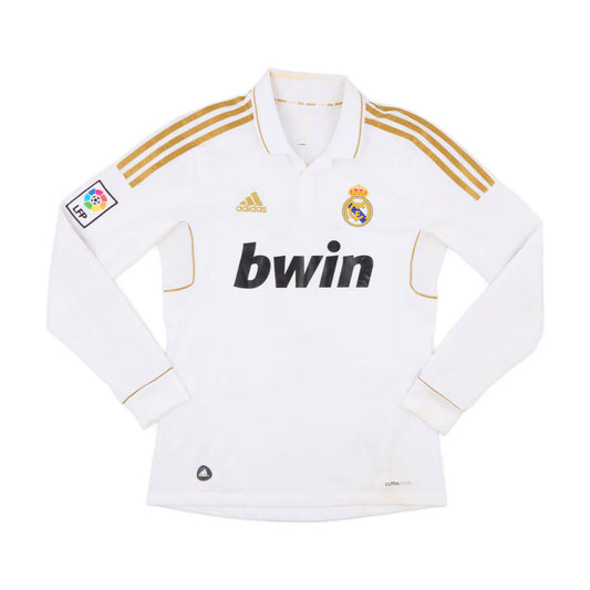Real Madrid 2011-12 Home Shirt Longsleeve