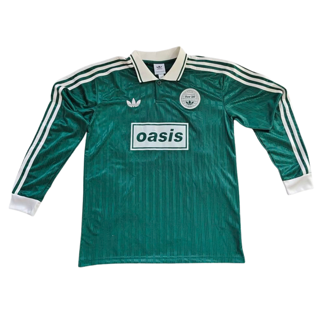 Adidas X Oasis Tour Jersey Green Longsleeve