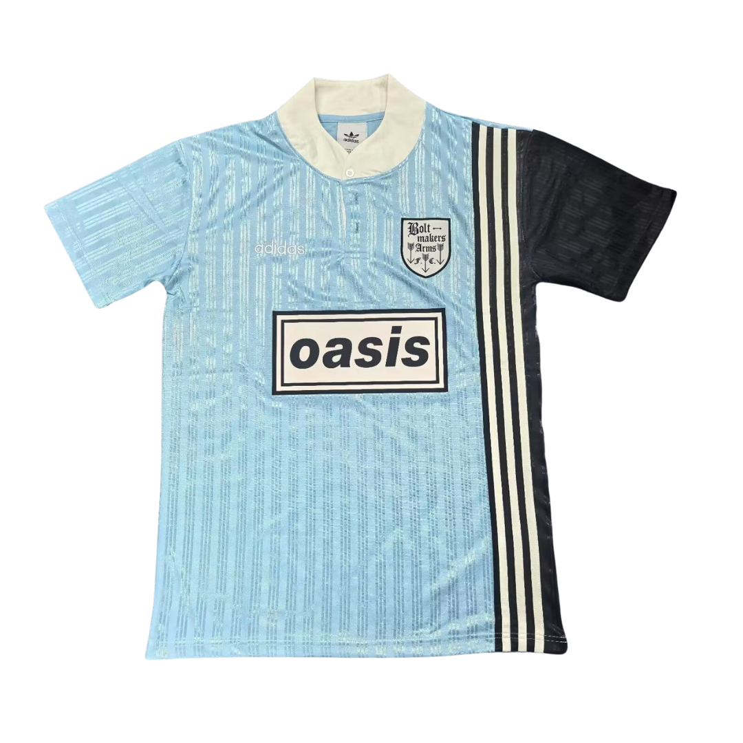 Retro 1996 Bolt Makers Arms FC x Oasis Blue Jersey