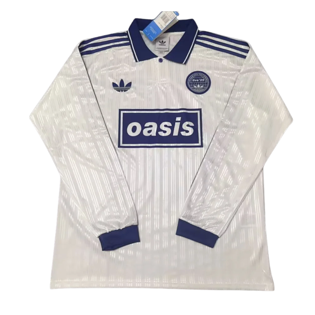 Adidas X Oasis Tour Jersey White/Purple Longsleeve
