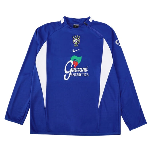 Brazil 2002 Blue Training Suit