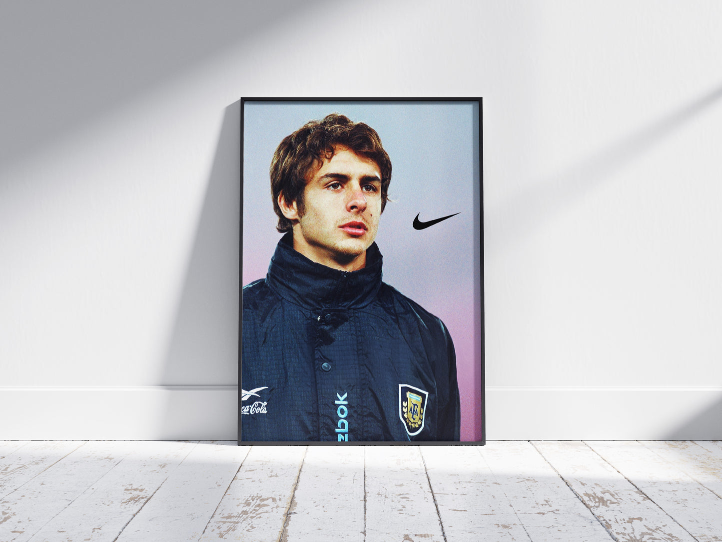 Pablo Aimar Portrait Poster