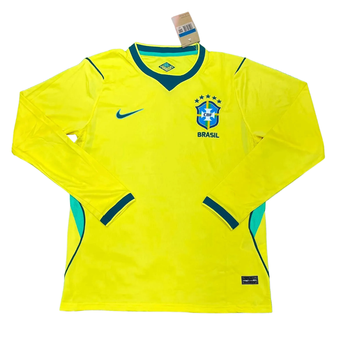 Brazil 2026 Home Shirt Longsleeve