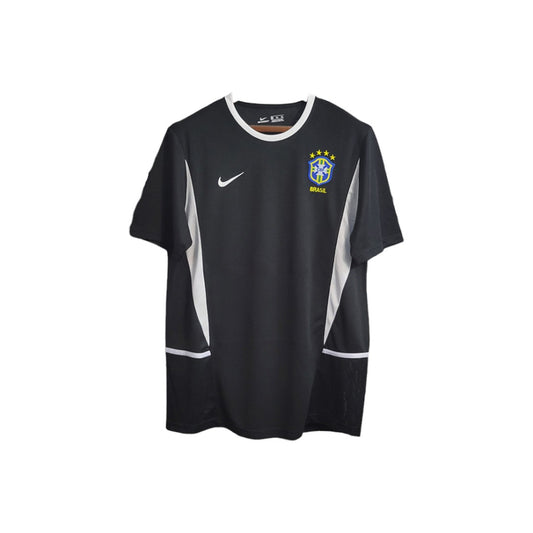 Brazil 2002 Black Goalkeeper Shirt