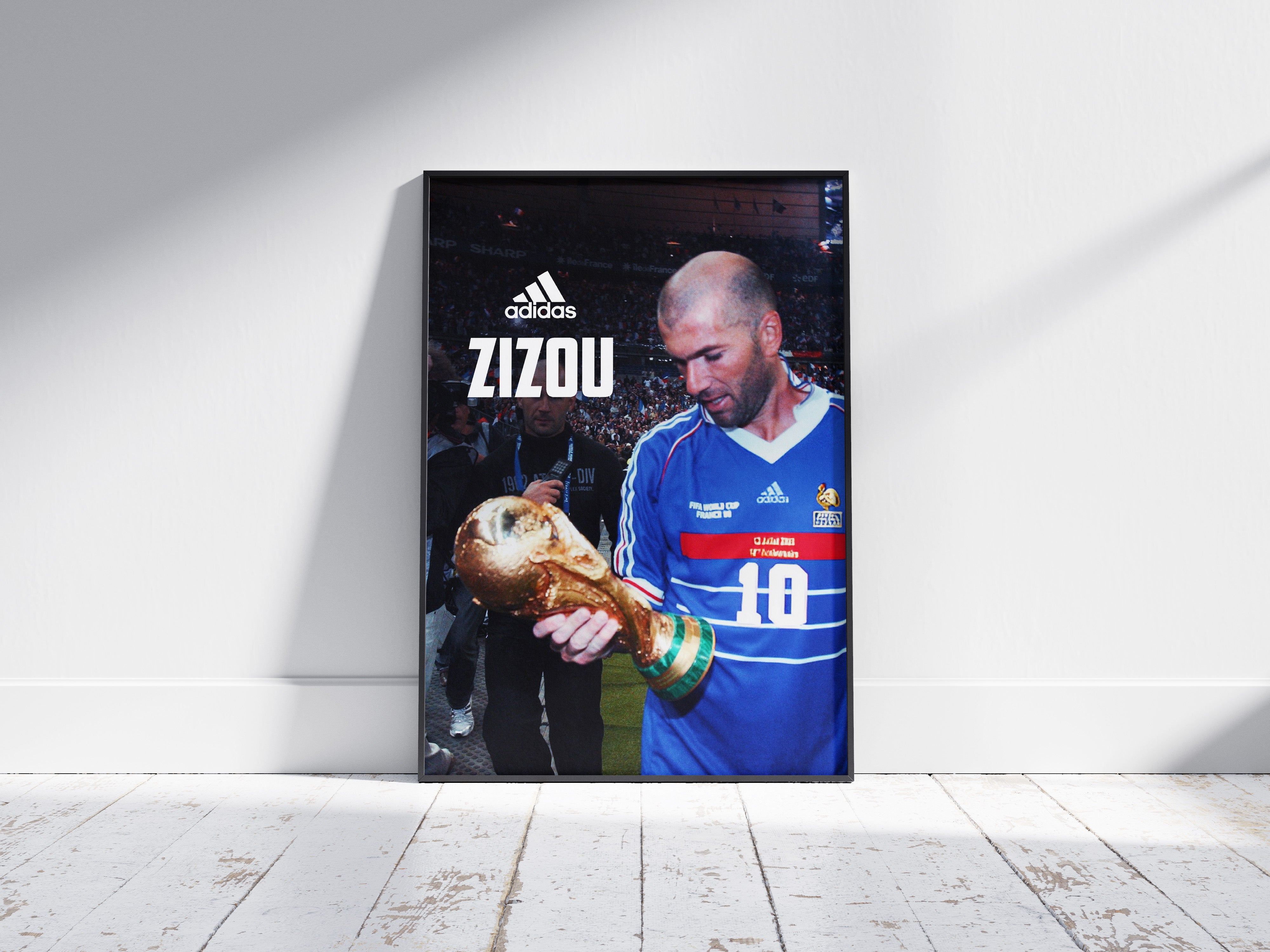 Cuadro y póster Gol de Zinedine Zidane - Final de la Liga de Campeones (2002) - Compra y venta Cuadro y póster Gol de Zinedine Zidane - Final de la Liga de Campeones (2002) - Compra y venta