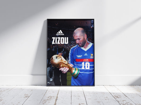 Zinedine Zidane "Zizou" Poster