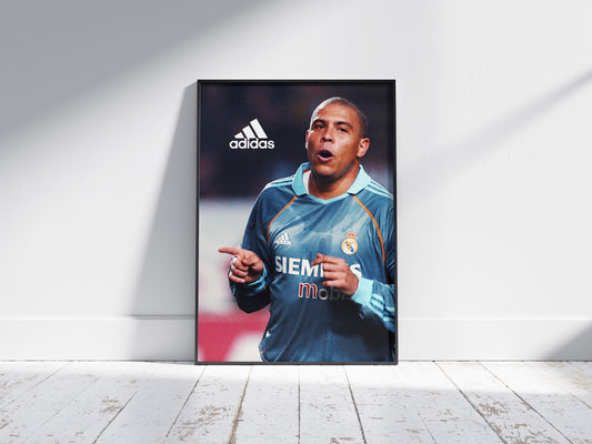 R9 x Real Madrid Poster