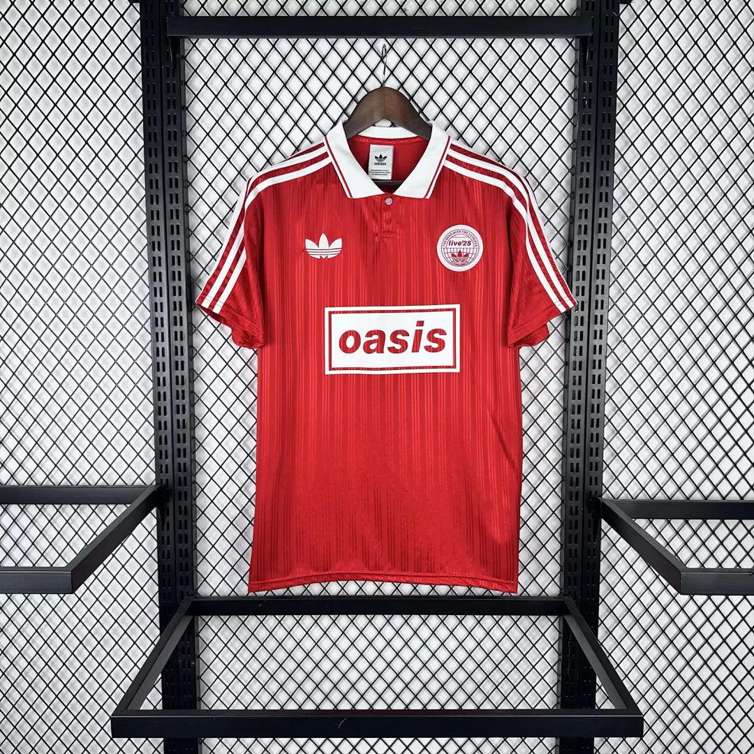Adidas X Oasis Tour Jersey Red