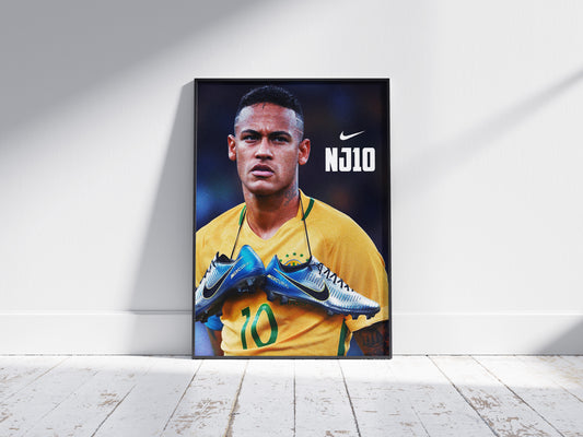 Neymar "NJ10" Poster