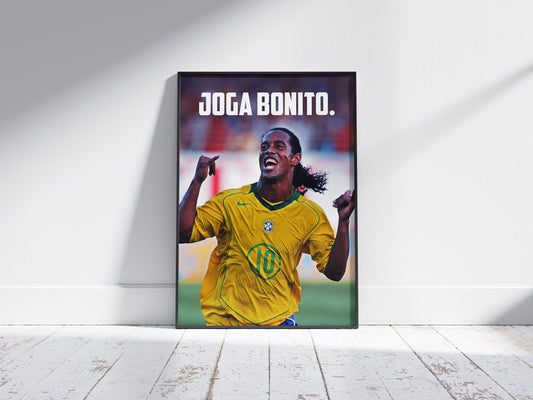 Ronaldinho "Joga Bonito" Poster 2