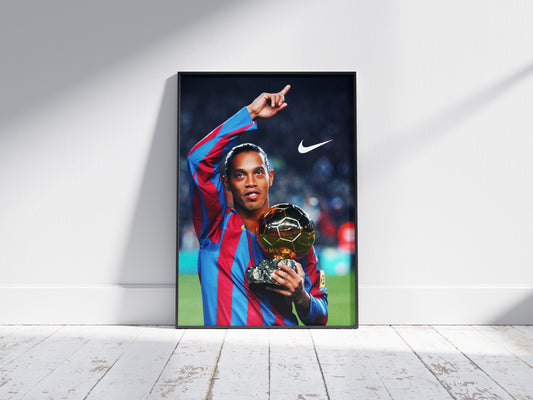 Ronaldinho x Ballon d'Or Poster