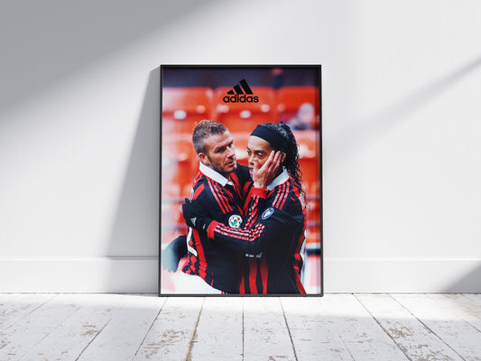 Ronaldinho x David Beckham Poster