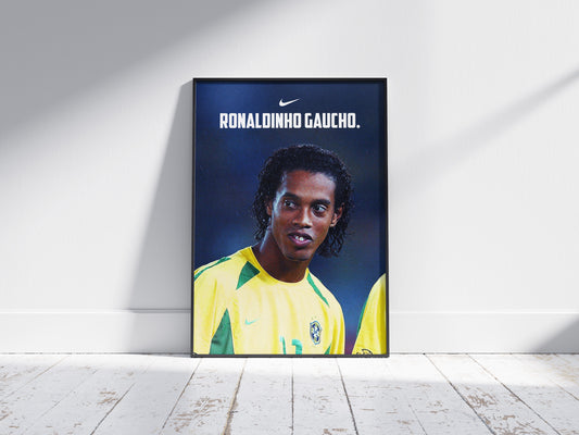 Ronaldinho Gaucho 2002 Poster