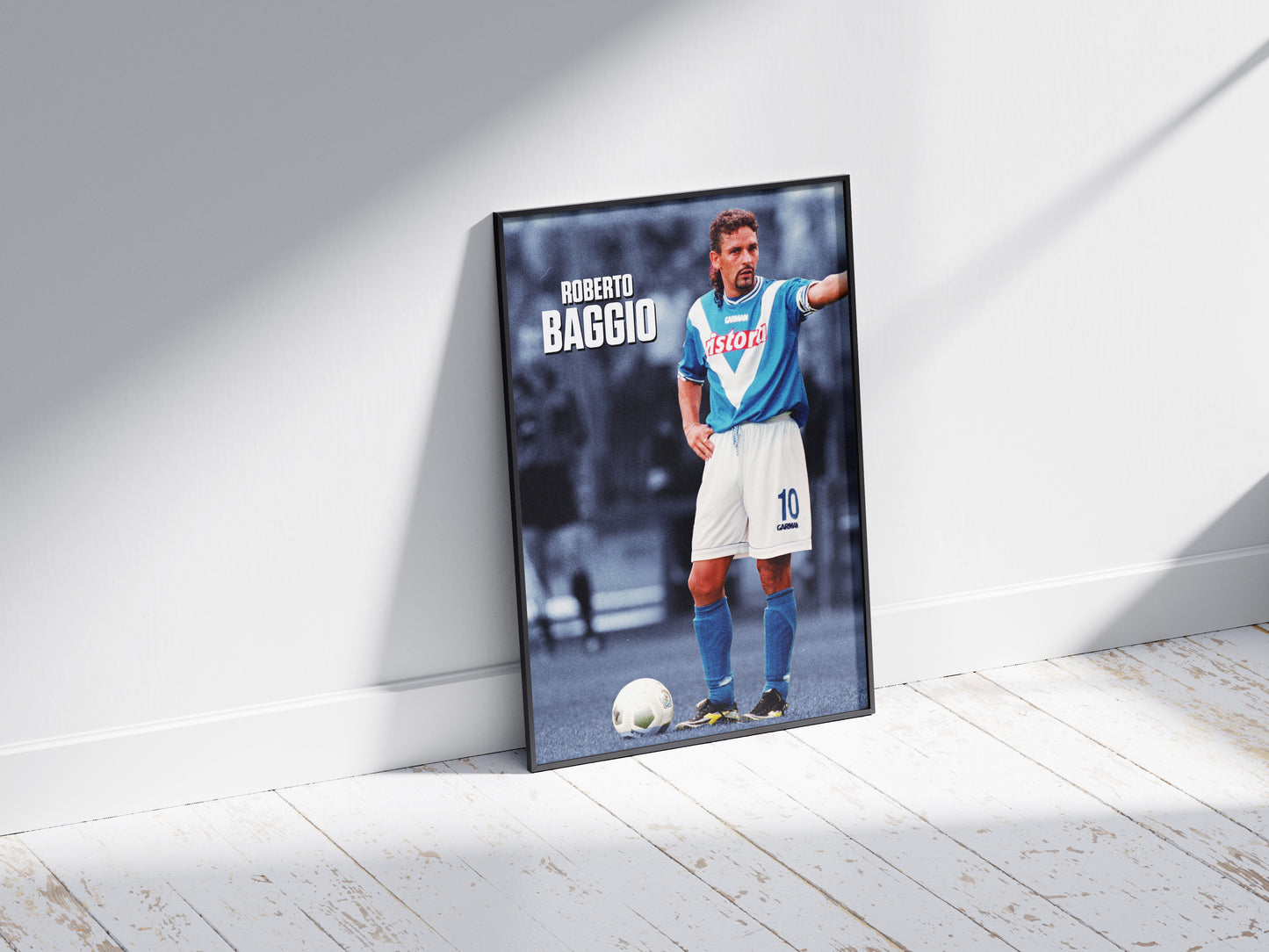 Roberto Baggio x Brescia Poster