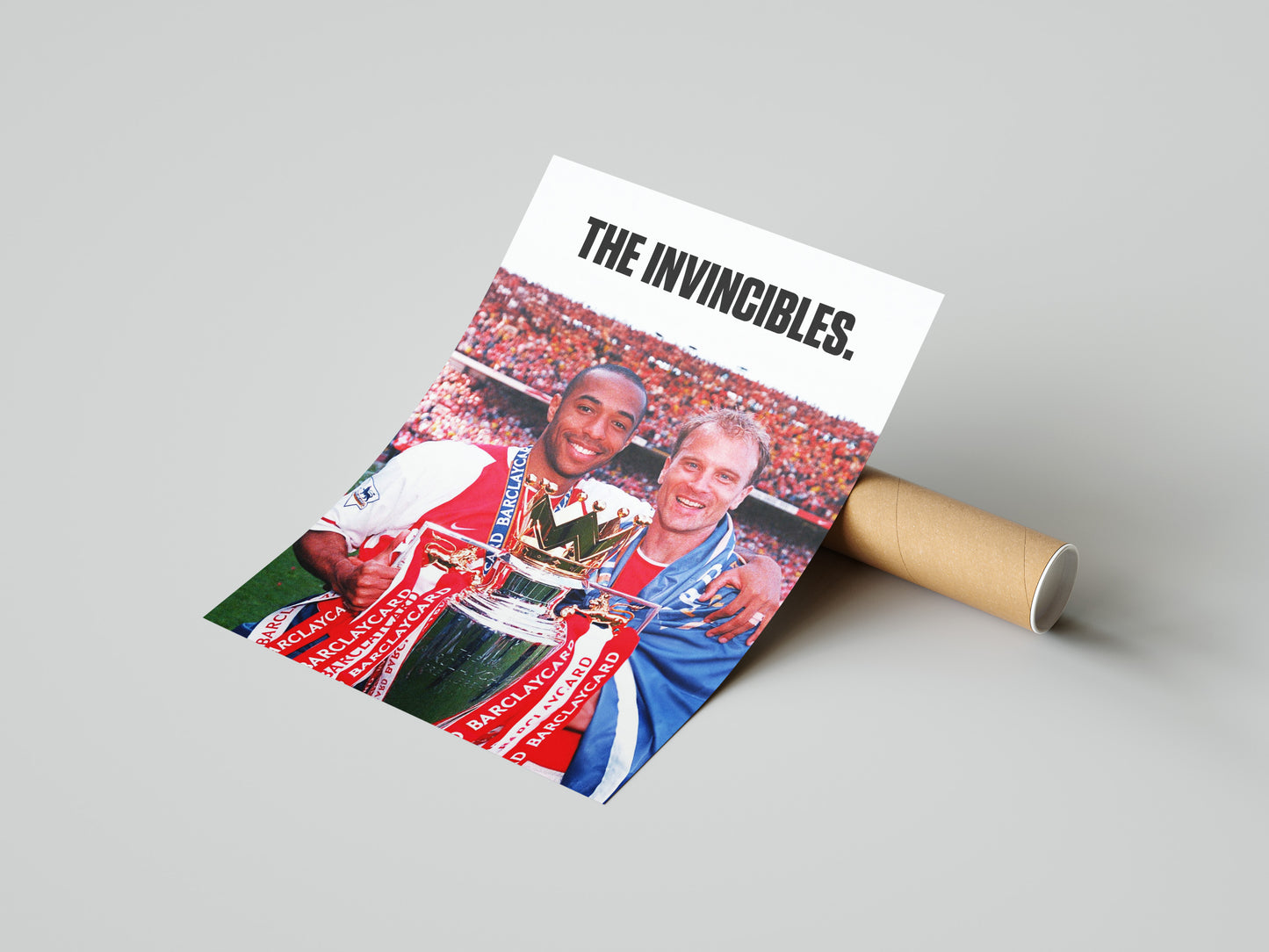 Bergkamp x Henry "The Invincibles" Poster