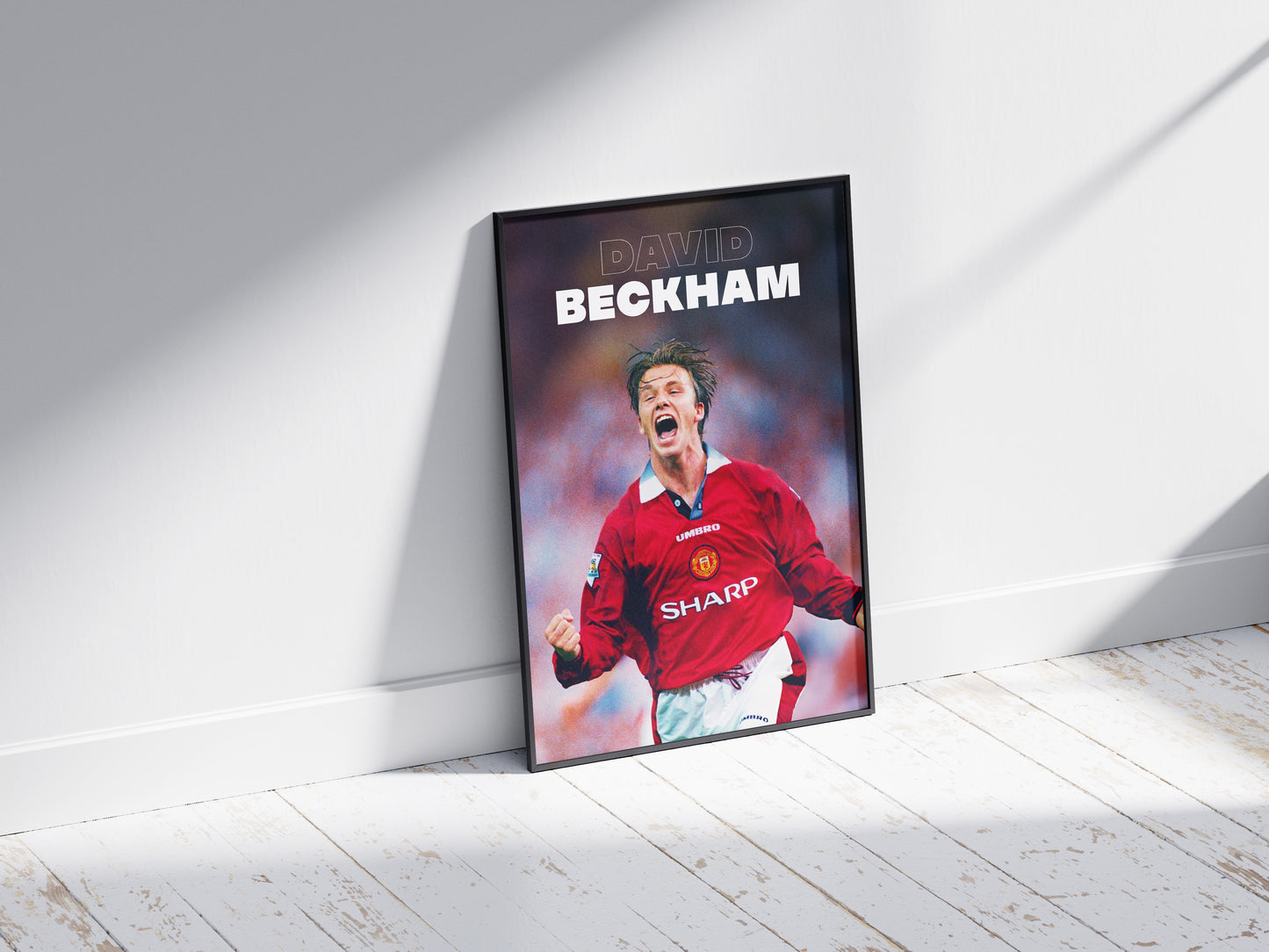 David Beckham x Manchester United Poster