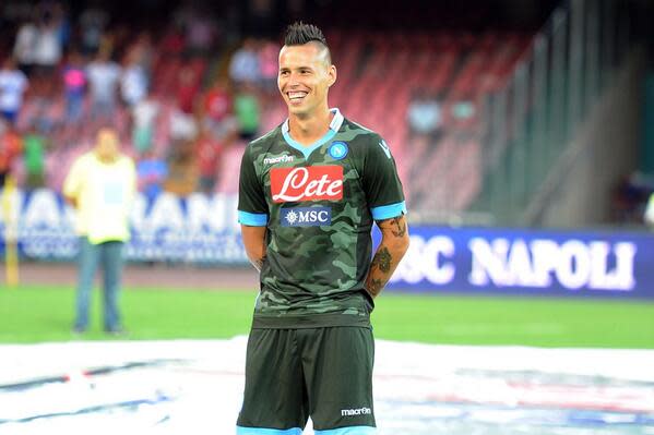 Napoli 2013-14 Away Shirt, Hamsik