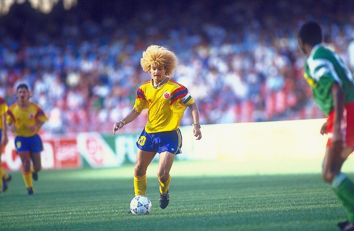 Colombia 1990 Home Shirt, Valderama