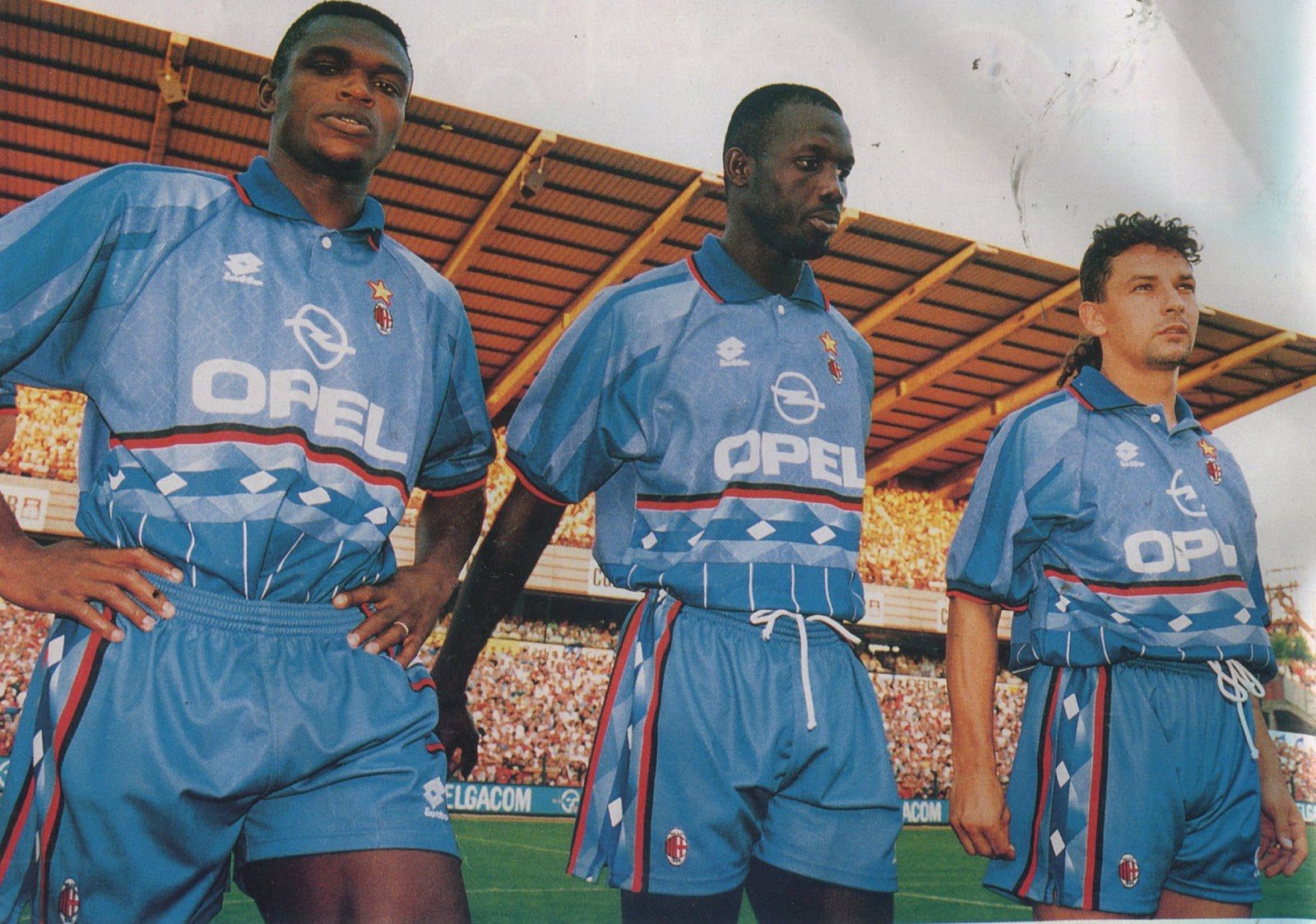 Marcel Desailly, George Weah, Roberto Baggio