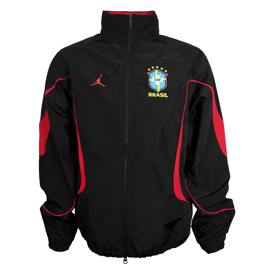 Brazil 2026 Black Windbreaker