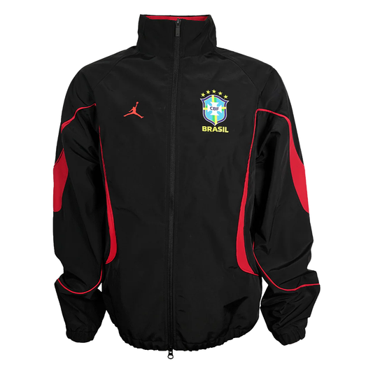 Brazil 2026 Black Windbreaker