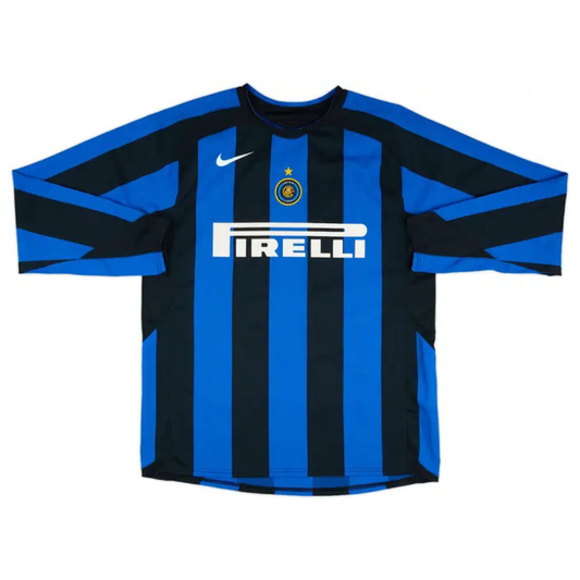 Inter Milan 2004/05 Home Shirt Longsleeve