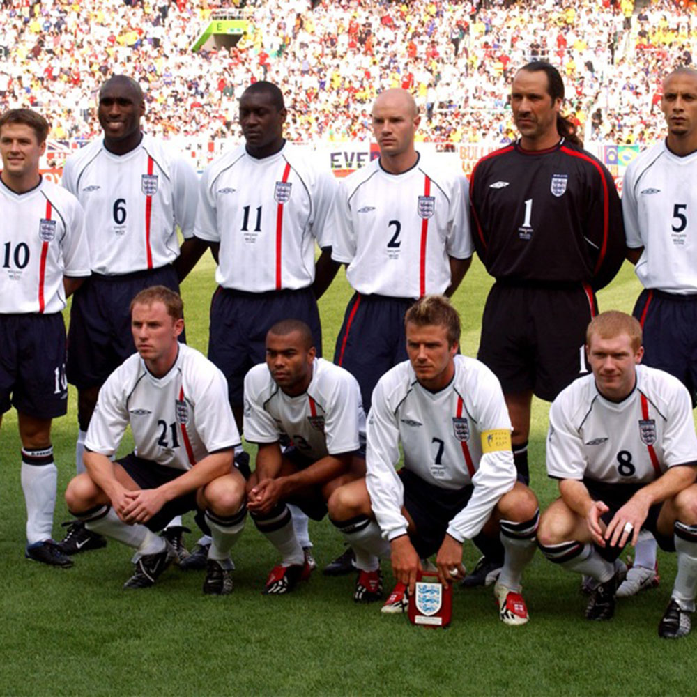 England 2002 Home Shirt