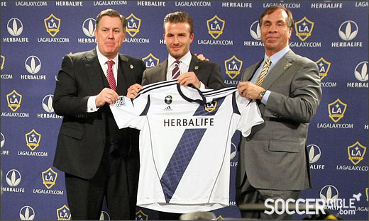 LA Galaxy 2012-13 Home Shirt, Beckham