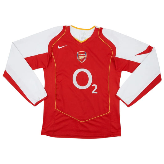 Arsenal 2004-05 Home Shirt Longsleeve